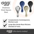 OGGI Stainless Steel Spoon Rest, Long Handle for Kitchen Utensils, Great for Counter, Stove Top, or Coffee Station