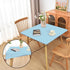 Baby Blue Fitted Tablecloth with Elastic for 34x34 inch Square Folding Tables