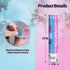 4 Pack 2 2 POPUPARTY Gender Reveal Confetti Powder Cannon | Pink & Blue - Confetti and Powder Poppers | Ideal for Baby