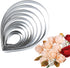 10 pcs Austin Rose Cutter Set, Fondant Decor Kit for Cake Decorating