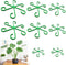 Yiqianhome 8PCS Climbing Plant Stem Supports 4 Sizes, Reusable Plastic Stakes Indoor/Outdoor Garden