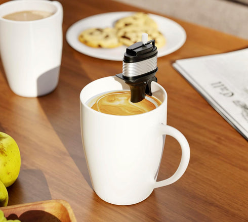 The Motor Mixer by HMC, Novelty Boat Motor Coffee Mixer, Mini Stirrer Toy for Cups, Mugs, & Glasses