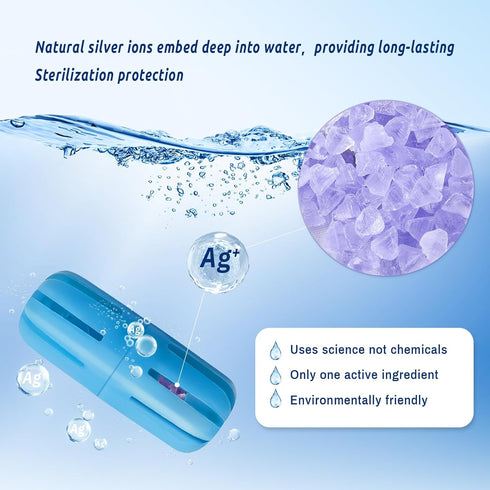 3-Pack Universal Humidifier Fish Cleaner, Purifies Water, Prevents Hard Water Build-Up, Reduces Scale and White Dust
