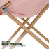 Magshion Saucer Chair with Removable Headrest, Folding Moon Chair for Adults, Oversized Comfy Reading Seat for Bedroom