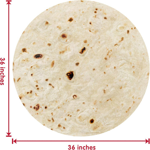 285 36 inches) Jorbest Burrito Tortilla Swaddle Blanket Gifts for Baby Toddler Newborn, Tortilla Baby Blanket Funny