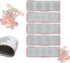 5PCS Leaf Silicone Baking Molds, 3D Coral Branch Tuile Lace Molds for Cake Decoration and Polymer Clay