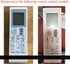 DAIKIN Air Conditioner Remote Control Compatible with BRC52B61 BRC52B62 BRC52B63 BRC52B64 BRC52B65