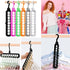 Closet Organizers and Storage, College Dorm Essentials, Multifunctional Magic Hangers with 9 Holes