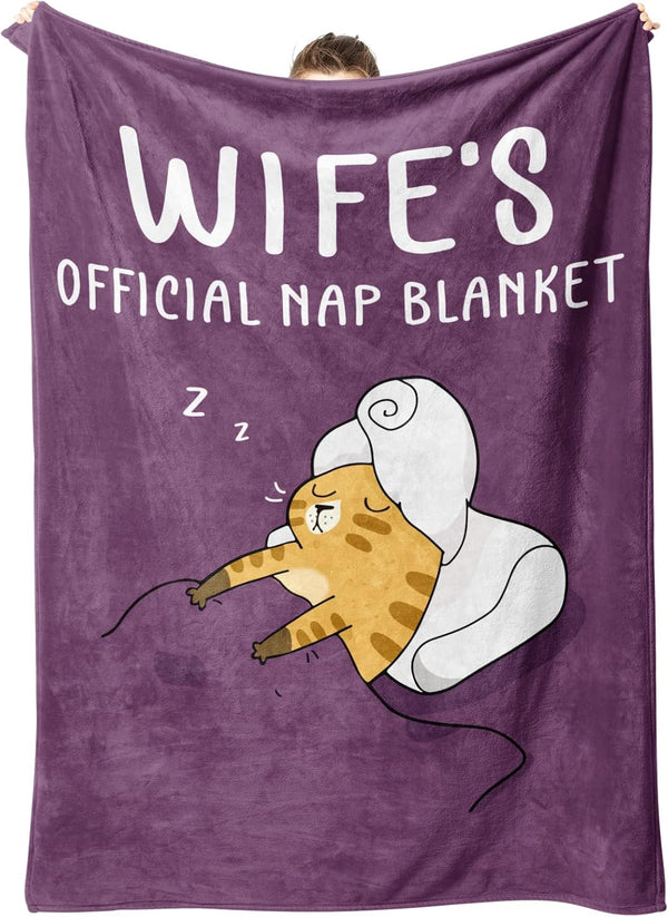 SteadStyle Birthday Gifts for Wife from Husband - Gifts for Her Blanket,