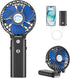 HandFan 5200mAh Portable Handheld Fan, Rechargeable with Power Bank, 3 Speeds, Foldable for Travel/Summer/Concerts