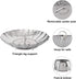 Stainless Steel Steamer Basket - Expandable Vegetable Steam Baskets for Various Size Pots (5.5" to 9.3")