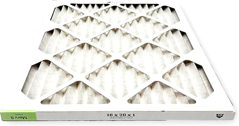 Proairtek AF16201M08SWH Model 16x20x1 Pack of 4 Air Filters, MERV 8 for Clean, Crisp Air in Your Home