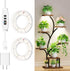RWNTAO 3.54" Ceiling Grow Light for Indoor Plants, Warm&White Full Spectrum Plant