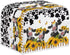 UNICEU Sunflower Farm Cow Animal 2 Slice Quilted Toaster Cover, Dustproof Kitchen Small Appliance Cover