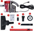 Corded Vacuum Cleaner with 17KPa Powerful Suction, 600W Motor, 4 in 1 Lightweight Handheld Stick Vacuum for Pet Hair,