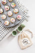 The Silicone Kitchen 24 Pack Mini Silicone Baking Cups, Non-Toxic, BPA Free, Dishwasher Safe, White Blue Green