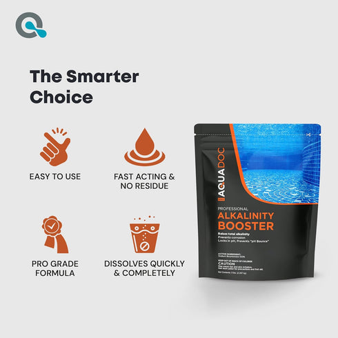 5lb Swimming MAV AquaDoc Pool Alkalinity Increaser - - Sodium Bicarbonate Alkalinity Increaser for Pools - pH Increaser