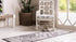 Unique Loom Outdoor Botanical Collection Area Rug - Rose (2' x 6' 1" Runner, Gray/ Silver) by Unique Loom