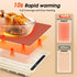 24"x16" 9 Settings 6H Warming Mat For Food Extra Large- Electric Warming Trays for Buffets Party, Food Warmers