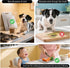 Liodss 304 Clean(L-14.57 9.45in) Stainless Steel Cutting board, Double Sided Metal Cutting Boards for Kitchen Meat
