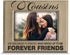 BELLA BUSTA Cousins-Forever Friend Picture Frame - Engraved Leather Gift for Best Cousin Birthday-Christmas