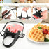 Beautyflier Carrying Bag for DASH Mini Waffle Maker 4 Inch, Portable Clear Organizer Bag for Baking and Cooking (Bag