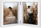 Double 5x7 Hinged Picture Frame, Vertical MDF Wood Photo Frames with Glass Front (White)