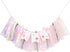 1st Fairy One High Chair Banner - Little Fairy Birthday Party Decoration,Sweet Floral Highchair Banner