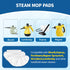 NXPPYY 16-Pack Universal Microfiber Cloths, Handheld Steam Cleaner Attachments - Steam Cleaner Accessories Compatible