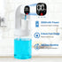 Rudnia 20.29 oz 4 4 Set Mouthwash Dispenser for Bathroom, Automatic Mouthwash Dispenser, Touchless Electric Wall