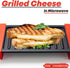 Maconee Microwave Sandwich Maker | Microwave Grill Cheese Maker | Fast Cooking and Dishwasher Safe (Orange)