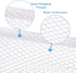 uxcell 3Pcs Shoes Washing Bag, 8.7 x 13 Inch Cylinder Mesh Laundry Bags for Washing Sneakers, Slippers, Delicates -