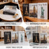 YOYMJBY 3 (3-Paris PCS Faux Decorative Books for Home Decor-Coffee Table Books Decor-Aesthetic Fake/Faux Books