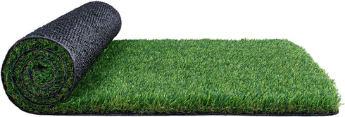 4 6 1.38" VEVOR Artifical Grass Turf, x ft Thick Grass Rug Indoor Outdoor, Realistic Synthetic Grass Mat with Drainage
