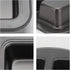 Beasea Mini Loaf Pan, 8 Cavity Nonstick Bakeware, Carbon Steel Square Bread Pan for Baking Oven Cakes