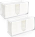 Acrylic Paper Towel Holder Countertop, 5mm Thick Clear C-Fold Z-Fold Trifold Napkin