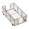 Hoffmaster BSK2112 Wire Guest Towel Basket, Bronze, 8.75" x 5" x 3"