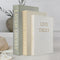 Aesthetic Decorative Books, Set of 3 Linen Fake Book Boxes, Faux Book