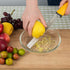 NSpring Hand Cheese Grater, Lemon Zester with Razor-Sharp Stainless Steel Blade, Protective Cover, Dishwasher Safe