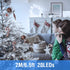16 Pack 6.5ft IP67 Onforu White Fairy Lights Battery Operated String Lights, Waterproof Twinkle Lights LED Lights
