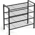 4-Tier Shoe Rack,Metal Simple Narrow Shoe Storage Organizer Shelf for Closet,Entryway, Bedroom,Garage