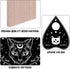 CREATCABIN Black Cat Wood Spirit Board, Talking Boards with Planchette, Wooden Dowsing Divination Kit for Wicca