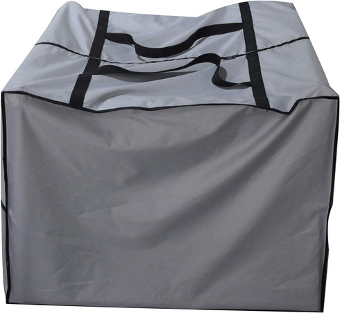 acoveritt 32''L 32''W 24''H Outdoor Square Cushion/Cover Storage Bag, Protective Zippered Storage Bags with Handles, x