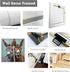 CCWACPP Funny Animal Wall Art - Donkey Canvas Prints for Farmhouse Bathroom and Bedroom Decor (12" x 12")