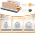 Kiss Core New Upgrade Bread Slicer for Homemade Bread, Bread Slicing Guide Adjustable Width, Foldable and Compact