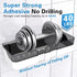 2-Pack Shower Caddy, Separable Shower Organizer with Soap Dish and Hooks, No Drilling Double Layer Shower Shelf, Used