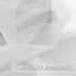 White Sheer Curtains - 54 inches Long for Bedroom, Top Rod Pocket Sheer Window Panels for Nursery, Living Room