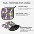 Purple Grape Vine Potholders and Oven Mitts, Non-Slip Heat Resistant Sets for Kitchens and Baking