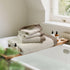 Set 4 100% Set, 1 1 2 Cleanbear Bathroom Towels Piece, Cotton, Ultra Soft, Absorbent and Quick Dry Towel Bath, Hand