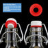 70 Pieces Silicone Rubber Gaskets Washer for Swing Flip Bottles, Leak-proof Seals for Home Brew Beer Bottles